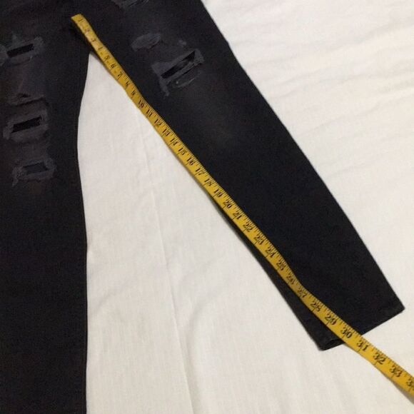 Express Distressed Leggings Size 0/R - Picture 6 of 8